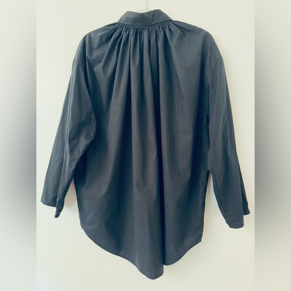 MM6 Maison Martin Margiela Black Dress Shirt - Picture 3 of 9